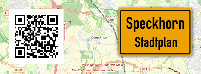 Stadtplan Speckhorn