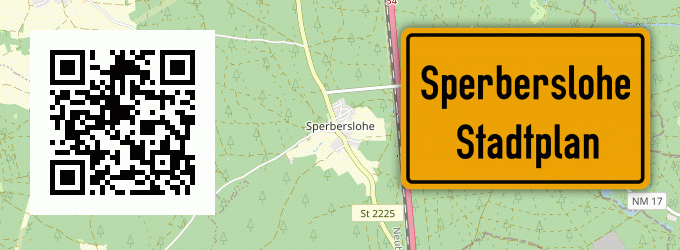 Stadtplan Sperberslohe