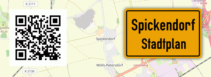 Stadtplan Spickendorf