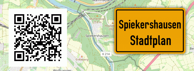 Stadtplan Spiekershausen