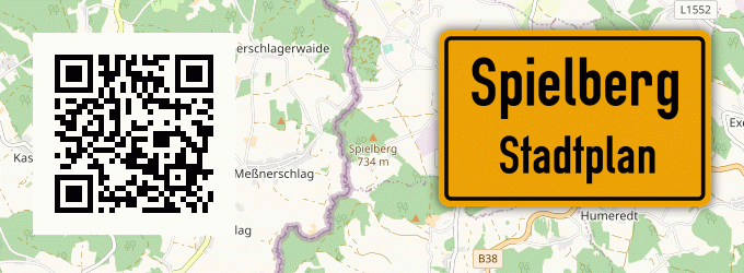 Stadtplan Spielberg