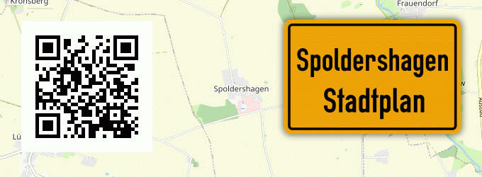 Stadtplan Spoldershagen