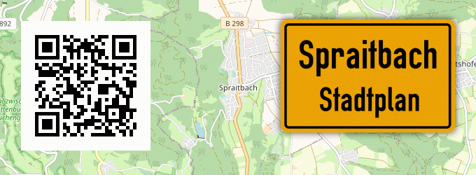 Stadtplan Spraitbach