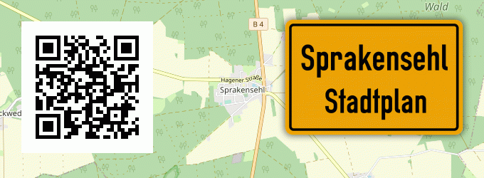 Stadtplan Sprakensehl