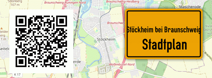 Stadtplan Stöckheim bei Braunschweig