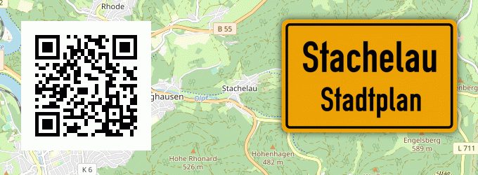 Stadtplan Stachelau
