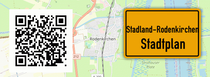 Stadtplan Stadland-Rodenkirchen