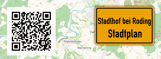 Stadtplan Stadlhof bei Roding