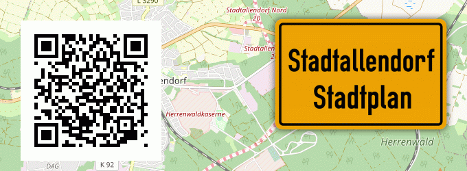 Stadtplan Stadtallendorf