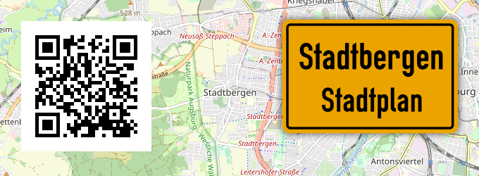Stadtplan Stadtbergen