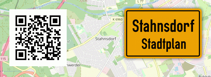 Stadtplan Stahnsdorf