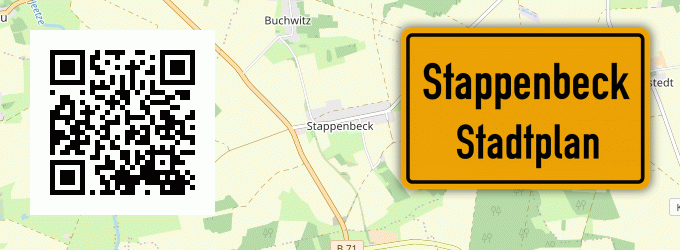 Stadtplan Stappenbeck