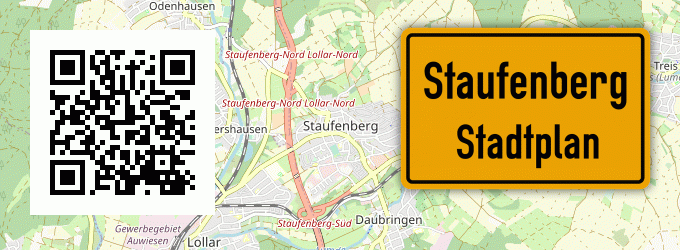 Stadtplan Staufenberg