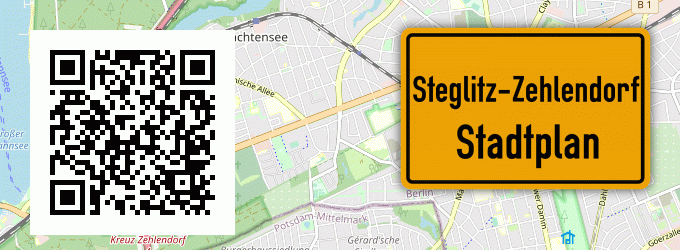 Stadtplan Steglitz-Zehlendorf