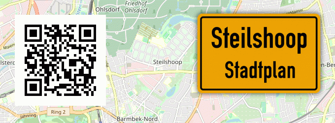 Stadtplan Steilshoop