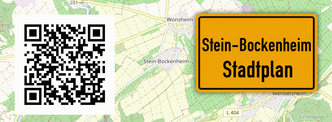 Stadtplan Stein-Bockenheim