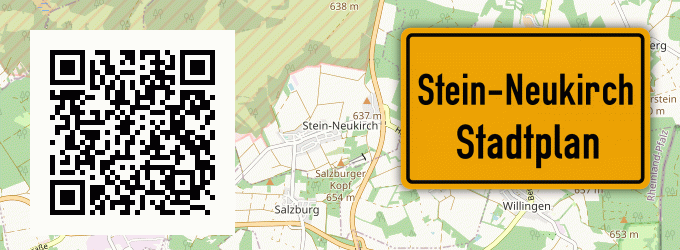 Stadtplan Stein-Neukirch