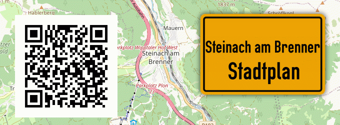 Stadtplan Steinach am Brenner
