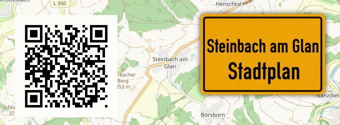 Stadtplan Steinbach am Glan