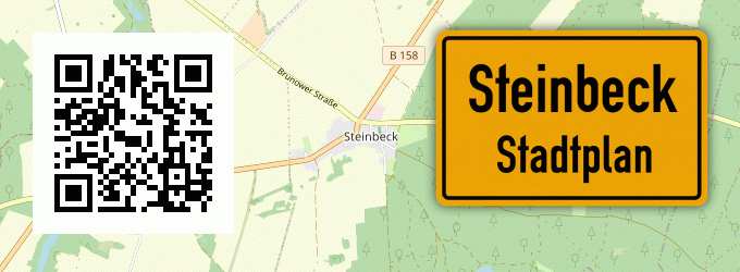 Stadtplan Steinbeck