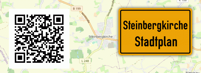 Stadtplan Steinbergkirche