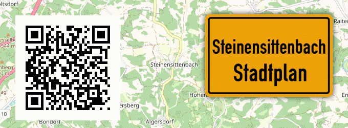 Stadtplan Steinensittenbach