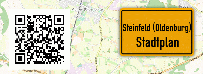 Stadtplan Steinfeld (Oldenburg)