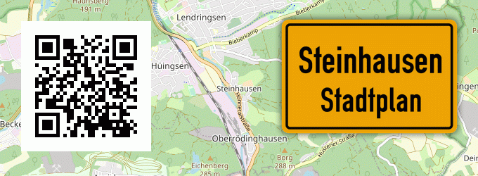 Stadtplan Steinhausen, Kreis Altötting