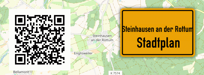 Stadtplan Steinhausen an der Rottum