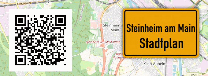 Stadtplan Steinheim am Main