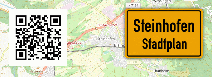 Stadtplan Steinhofen