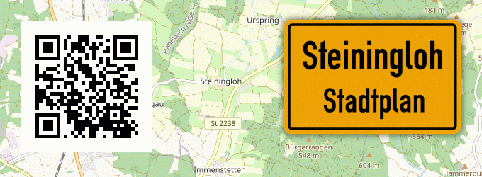 Stadtplan Steiningloh