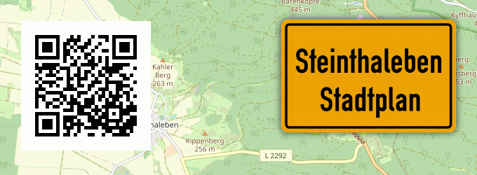 Stadtplan Steinthaleben