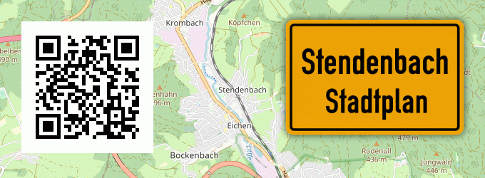 Stadtplan Stendenbach, Westfalen
