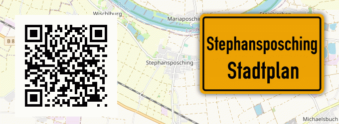 Stadtplan Stephansposching