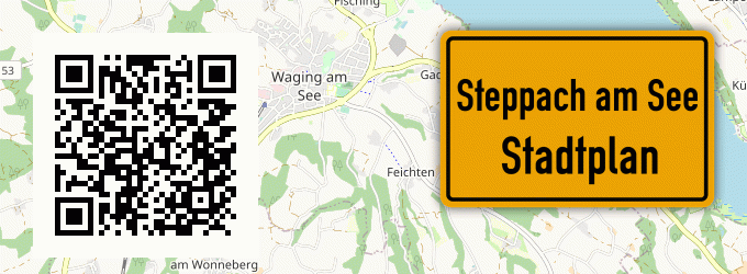 Stadtplan Steppach am See