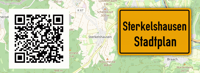Stadtplan Sterkelshausen