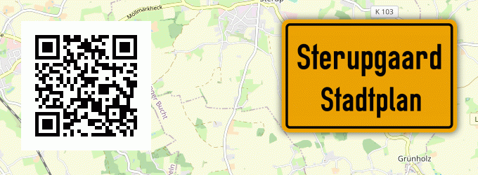 Stadtplan Sterupgaard