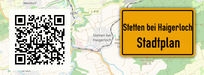 Stadtplan Stetten bei Haigerloch