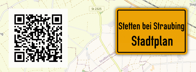 Stadtplan Stetten bei Straubing