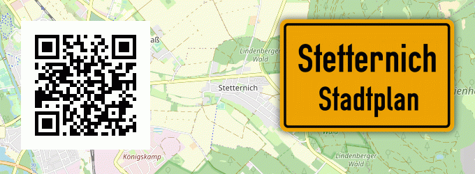 Stadtplan Stetternich