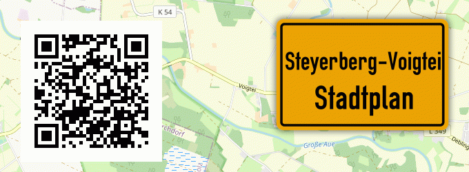 Stadtplan Steyerberg-Voigtei
