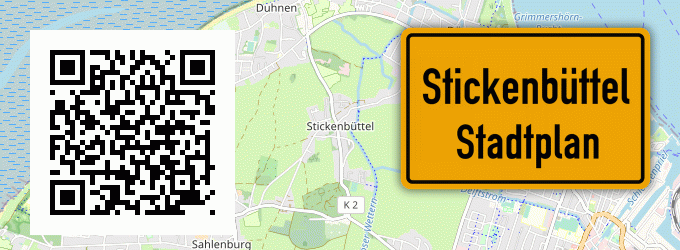 Stadtplan Stickenbüttel
