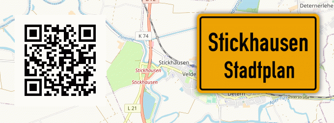 Stadtplan Stickhausen