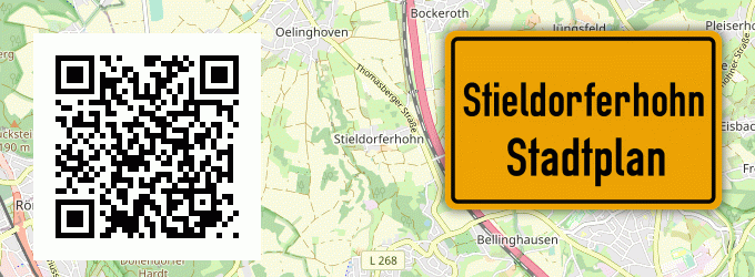 Stadtplan Stieldorferhohn