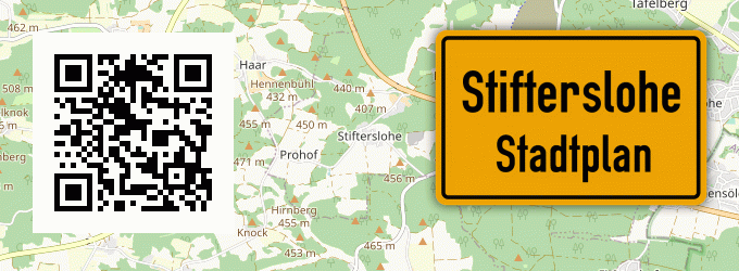 Stadtplan Stifterslohe