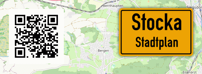 Stadtplan Stocka, Kreis Rosenheim, Oberbayern