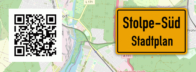 Stadtplan Stolpe-Süd