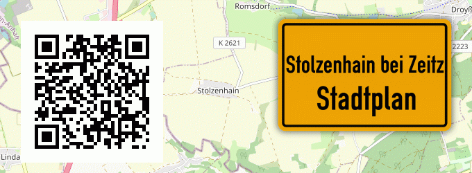 Stadtplan Stolzenhain bei Zeitz, Elster