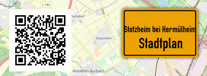 Stadtplan Stotzheim bei Hermülheim
